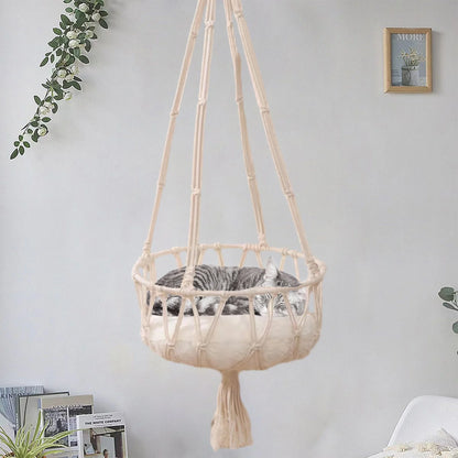 Window-Mounted Cat Bed & Hammock - Space-Saving, Secure Perch Designed for Cats