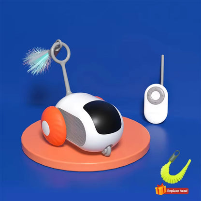 Smart Interactive Cat Toy - Two Mode Remote Controlled Toy Car for Pets Training