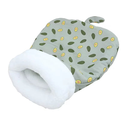 Soft & Cozy Cat Sleeping Bag - A Fluffy, Pocket-Style Quilt Bed Designed for Kittens and Puppies