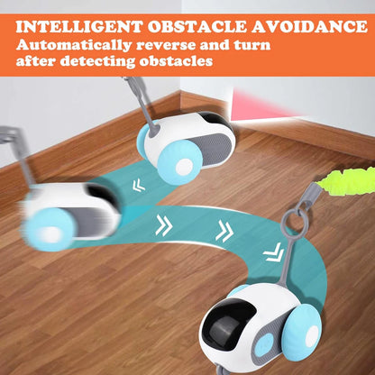 Smart Interactive Cat Toy - Two Mode Remote Controlled Toy Car for Pets Training